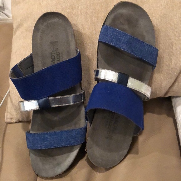 Naot Shoes - NAOT “Brenda” Sandals blue/light silver/polar sea